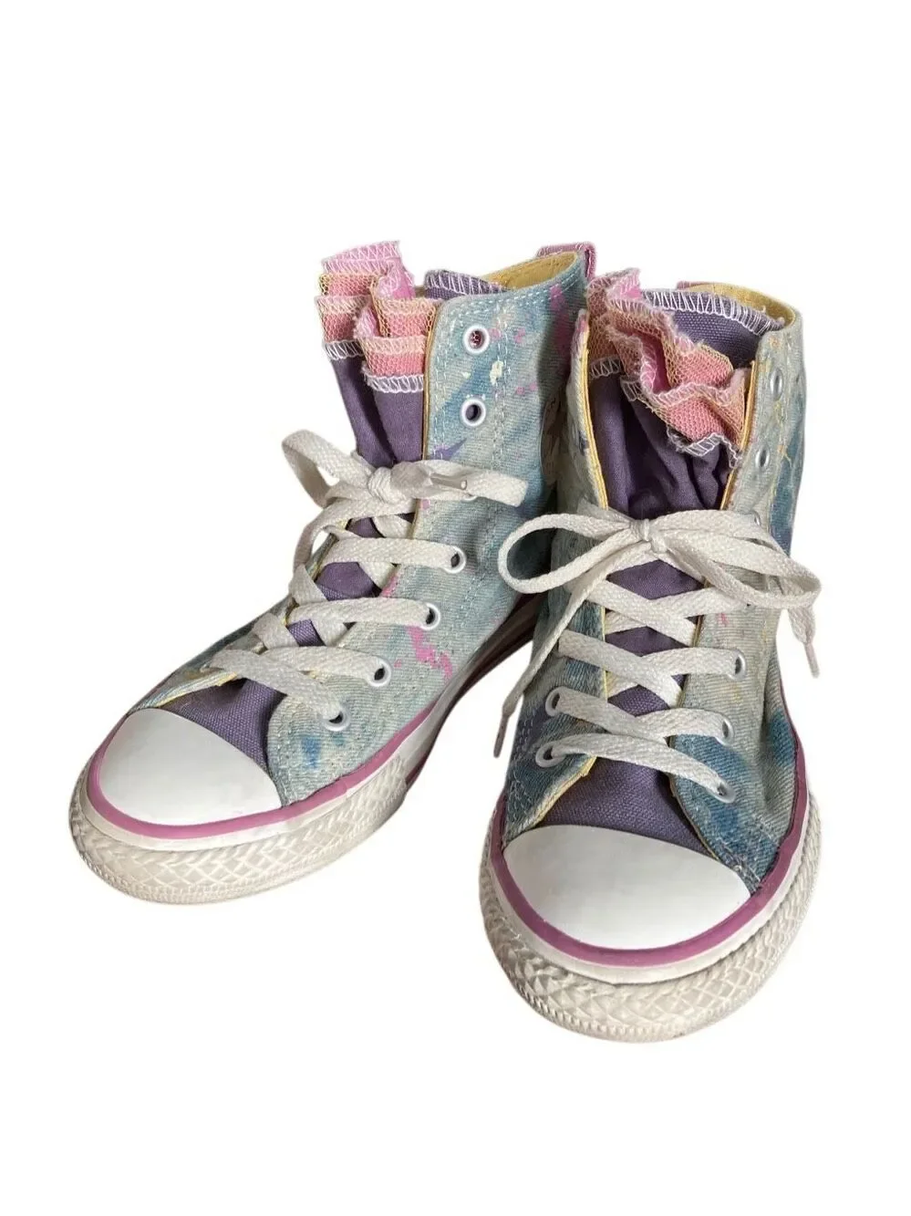 Converse Chuck Taylor All Star Party Hi Trainer Girls Size 1